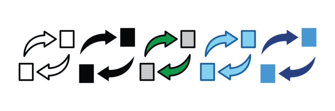 Replacement  Icon Set Multiple Style Collection