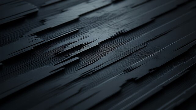Close-up view of dark gray textured fabric with subtle horizontal lines and soft shadows, backgrounds and textures