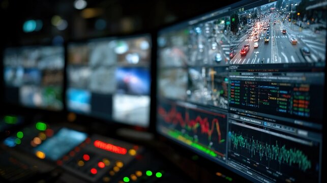 AI-driven intrusion prevention system analyzing network traffic, identifying suspicious patterns, and blocking attacks before they can compromise sensitive data or critical systems
