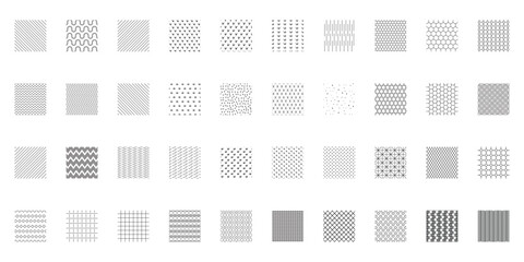 Landscape Architecture CAD Hatch Pattern Set Grass Water Stone Wall Texture Elements Collection © archsymbols