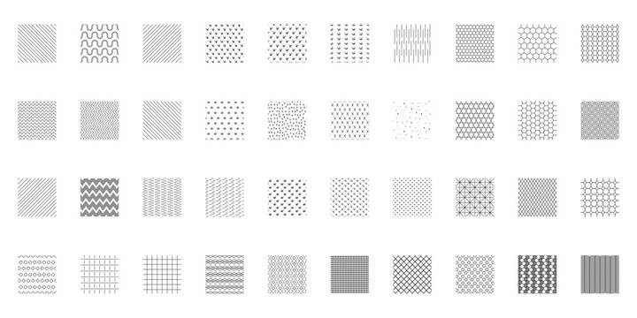Landscape Architecture CAD Hatch Pattern Set Grass Water Stone Wall Texture Elements Collection