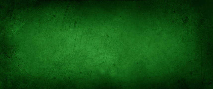 Green concrete wall