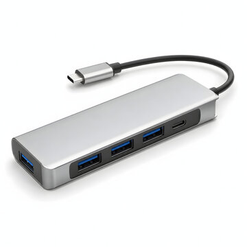Usb-c hub with ports, usb