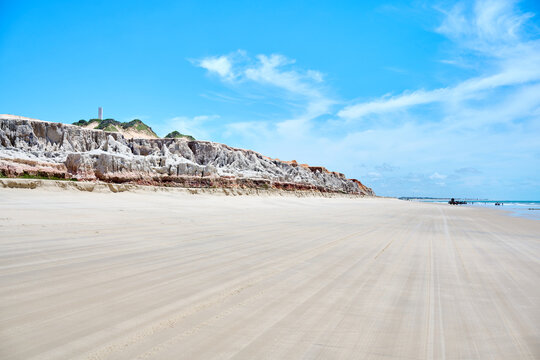Fal&eacute;sias de Morro Branco. Beberibe, Cear&aacute;.