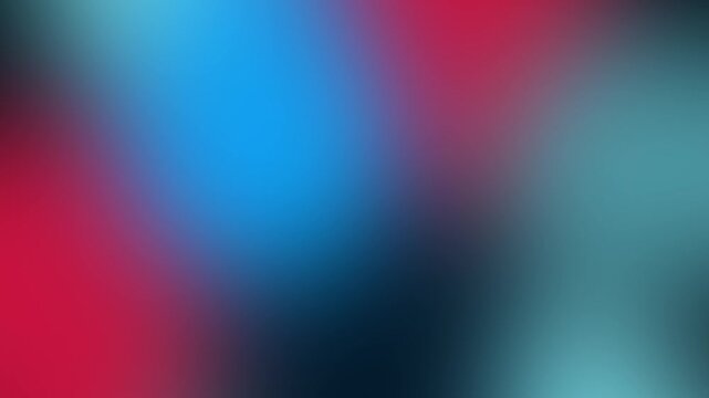 Mesh Gradient Animation &ndash; Sky Blue & Crimson Bold Blend