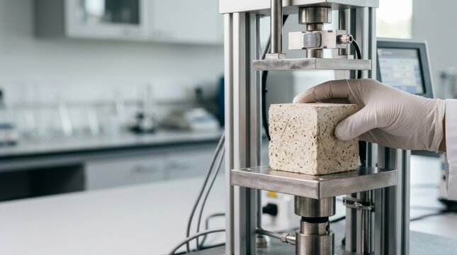 Laboratory testing of sustainable carbon-neutral concrete with organic textures