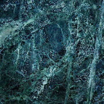 Luxury emerald green and blue marble stone texture with intricate white veins and natural mineral patterns for elegant backgrounds