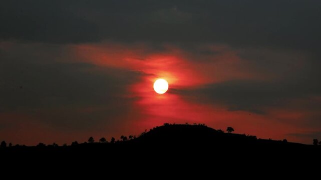 puesta de sol
