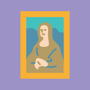 Mona Lisa Icon