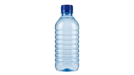 Naklejka premium Empty clear plastic water bottle