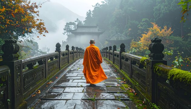 Monk walk