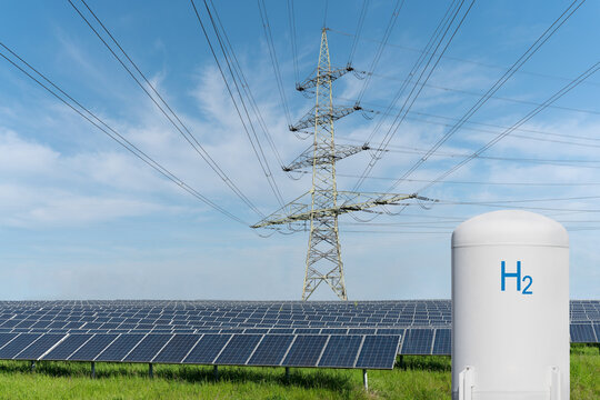 Zuk&uuml;nftiges klimaneutrales Stromnetz - Speicherung &bdquo;gr&uuml;ner Wassersstoff&ldquo;  