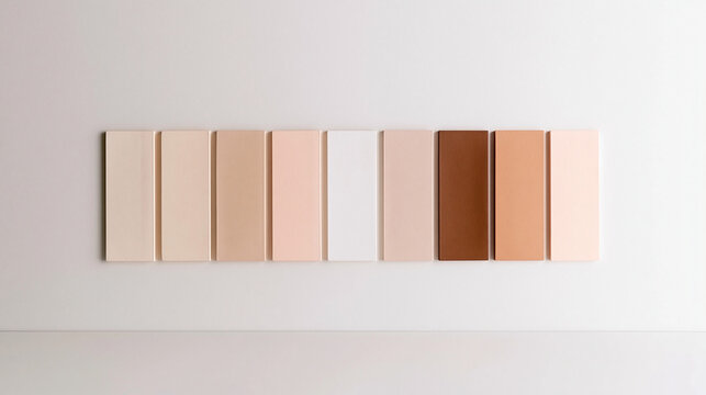 Neutral Color Palette Swatches, Minimal Design Inspiration