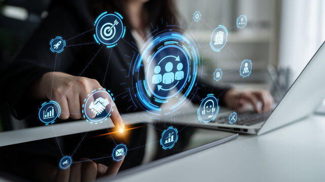 CRM platforms improve customer relationships through data analysis, CRM communication tools, and automation. CRM systems support customer management, tracking, and CRM relationship success. Entice