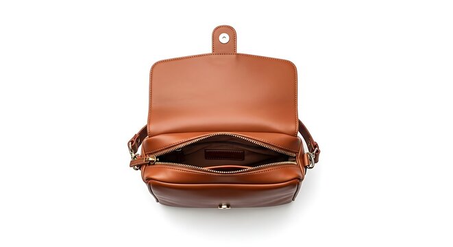 purse on a white background