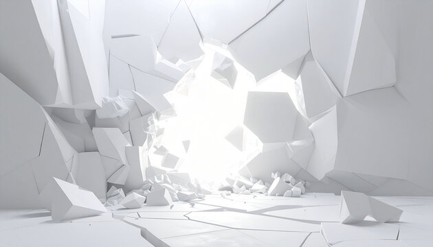 Abstract wall breakthrough