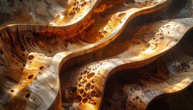 Abstract wood grain texture