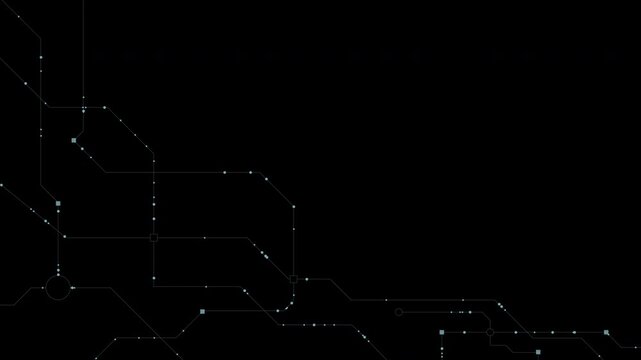 PNG Alpha.Mysterious dark abstract network map technology background