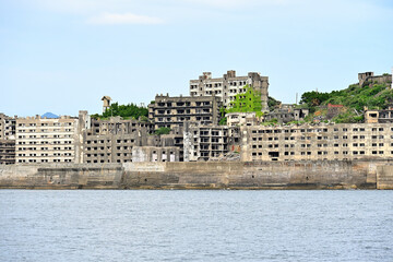 Fototapeta premium 長崎県の 軍艦島