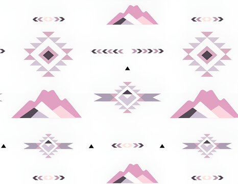 Dise&ntilde;o etnico de moda vaquera