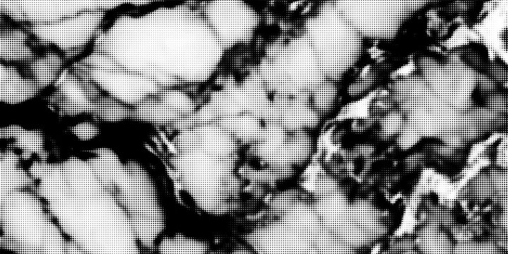 Grunge halftone gradient background. Faded grit noise texture. White and black sandy wallpaper. Retro pixelated backdrop. Anime or manga style comic overlay