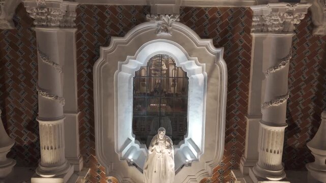 Iglesia de San Jos&eacute;, Tlaxcala, M&eacute;xico. Video Cinematogr&aacute;fico de Noche con Dron (8)