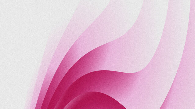 Soft abstract background with layered pink and magenta gradient waves, featuring a subtle grainy noise texture.