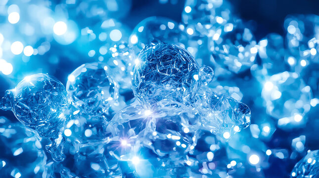 Creative image of embryonic stem cells, cellular therapy. 3d illustration