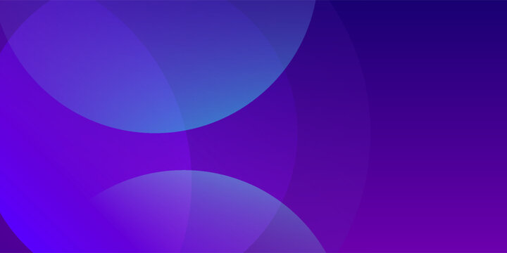 Abstract colorful fluid shapes with purple and blue gradations background