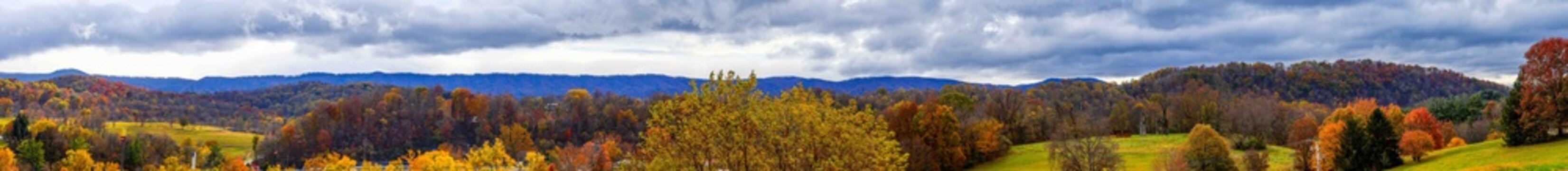 Autumn Mountain Panorama