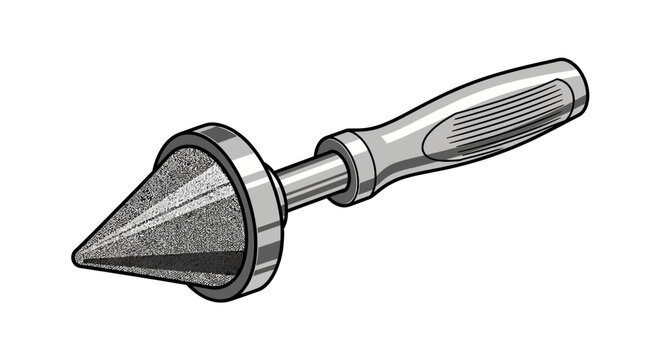 Metal Hole Punch Tool Closeup.