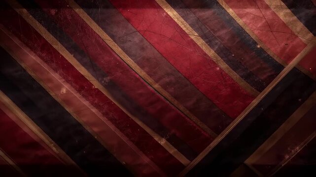 Diagonal Stripes Abstract Red Gold Texture Video
