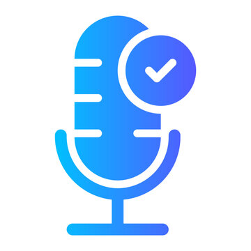 check gradient icon