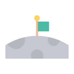 Moon Vector Icon © Graphic Nehar