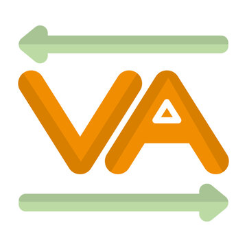 Kerning Vector Icon