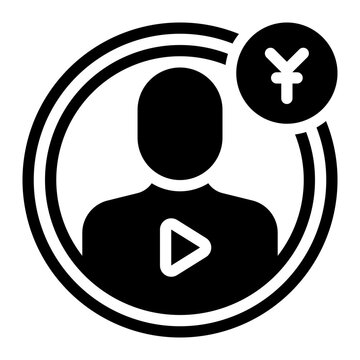 yuan glyph icon