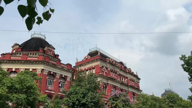 The Writers' Building in Kolkata used to be the administrative office of the Bengal government
