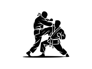 Obraz premium Martial Arts Training Session