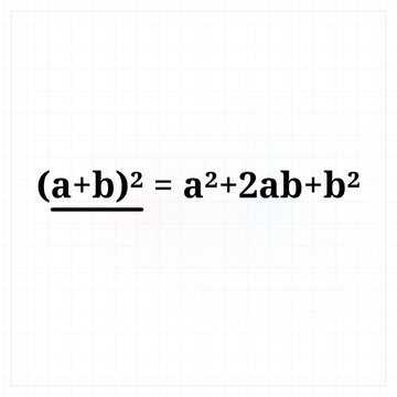 Essential Math Formulas Animated on a Clean Whiteboard Grid Background