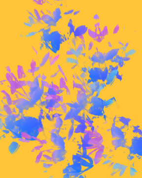 abstract blue and pink watercolor splash for wallpaper background liquid 