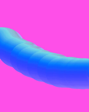 abstract blue neon with purple and pink gradation wavy lines background with smooth fluid gradient shapes. for wallpaper and background