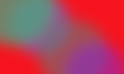 Obraz premium Red, green, and purple gradient abstract background, with soft blended colors