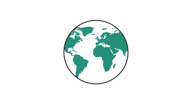 Green World Earth Globe Planet.