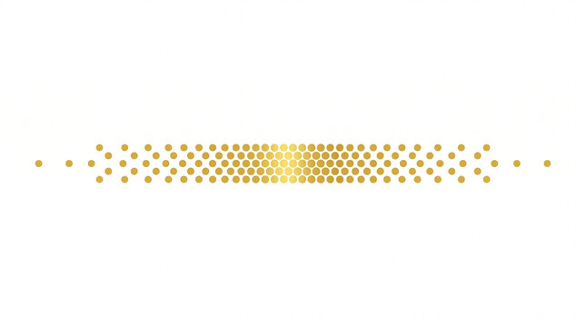 Golden gradient dots pattern, shiny yellow dot texture, geometric abstract background, luxury decorative element