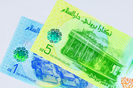 Polymer banknotes of Brunei Dollar issued by Bank of Brunei Darussalam
