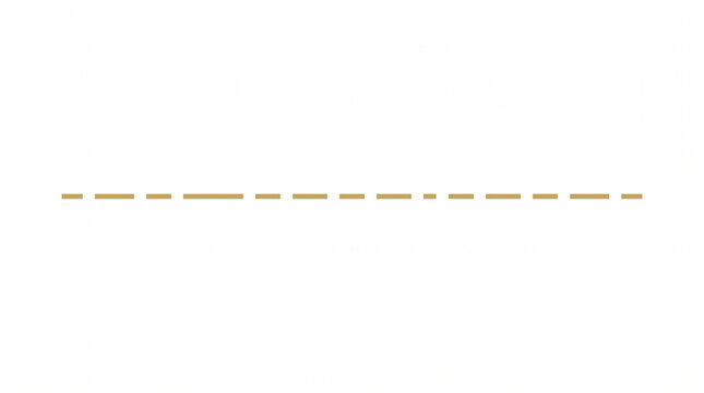 Golden dashed line, decorative separator, yellow dotted line, abstract background element