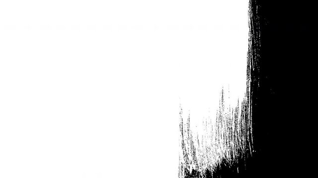 Cinematic brush strokes transition footage 4k video