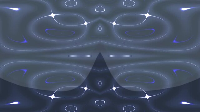 Abstract isoline triangle and radio wave animation with layered geometric lines, smooth flowing motion, subtle glow, and a modern futuristic digital background design.