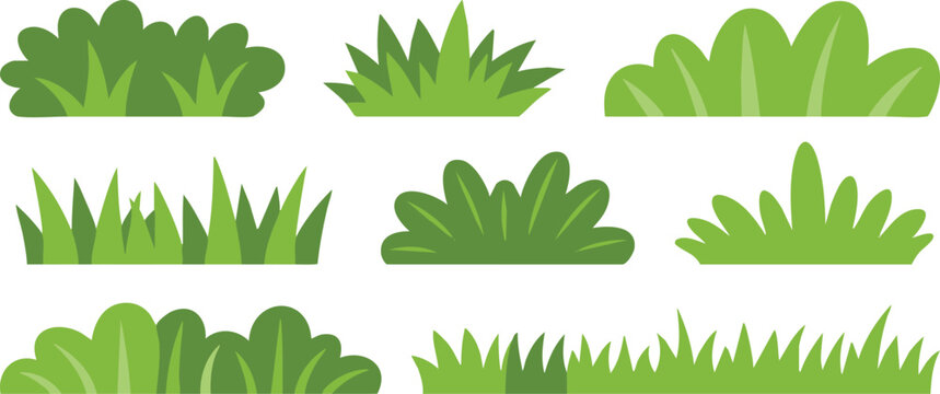 plant botanical vector icons set for apps games scenes and maps
