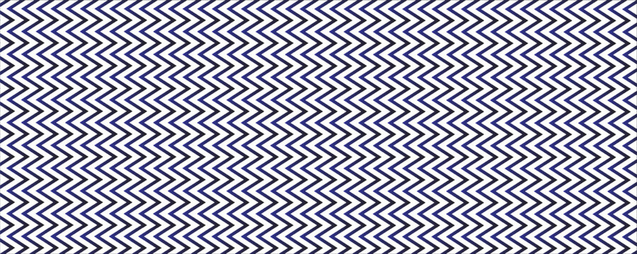 Modern Seamless Zigzag Pattern with Navy Blue Gradient Lines